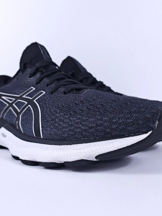 Asics Gel Nimbus 24 Mens 9 Extra Wide Neutral Cushion Road Running Shoes Black main image 14
